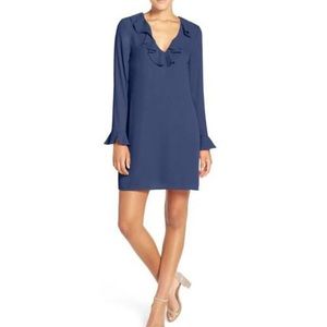 NEW! Chiffon ruffle detail dress !